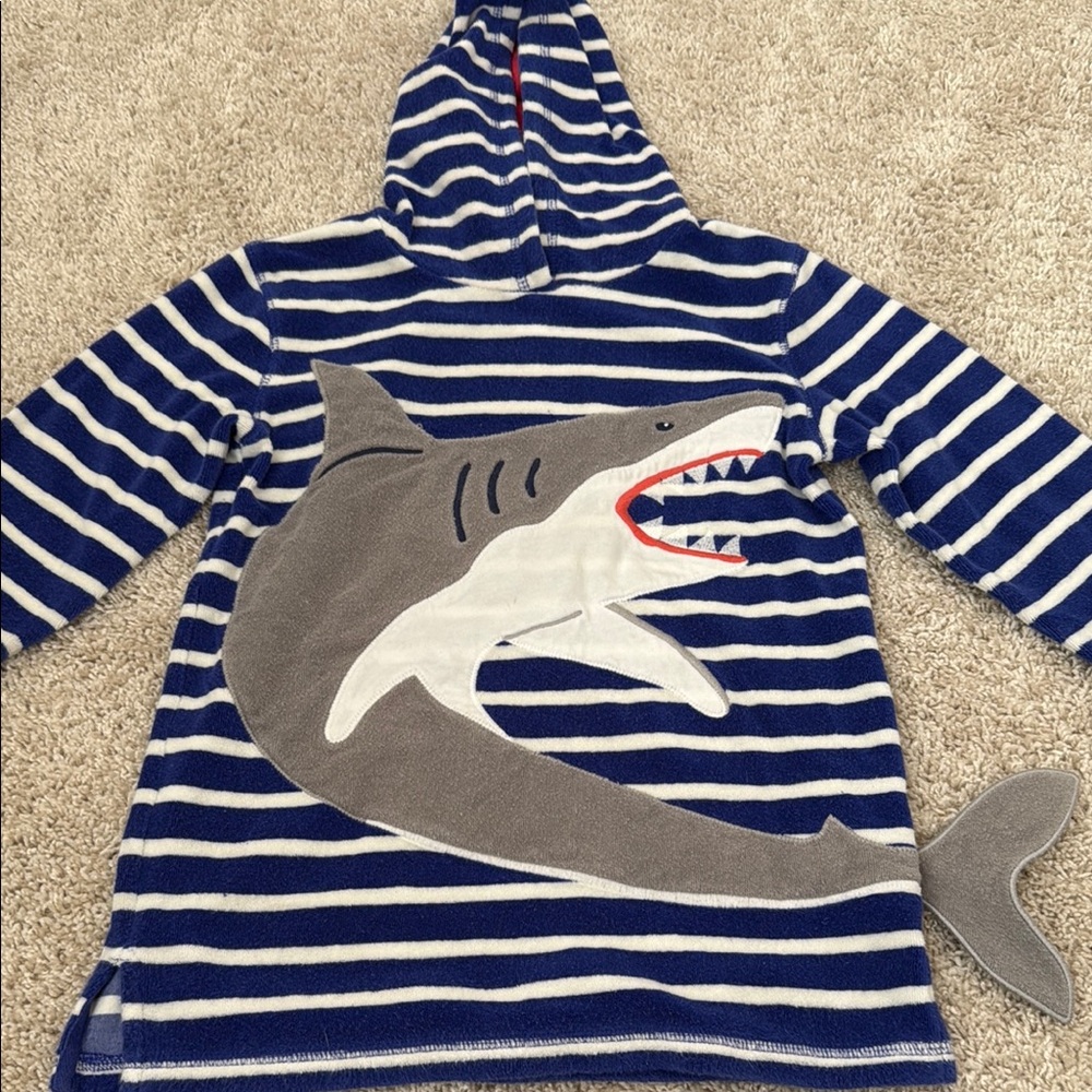 Boden toweling hoodie